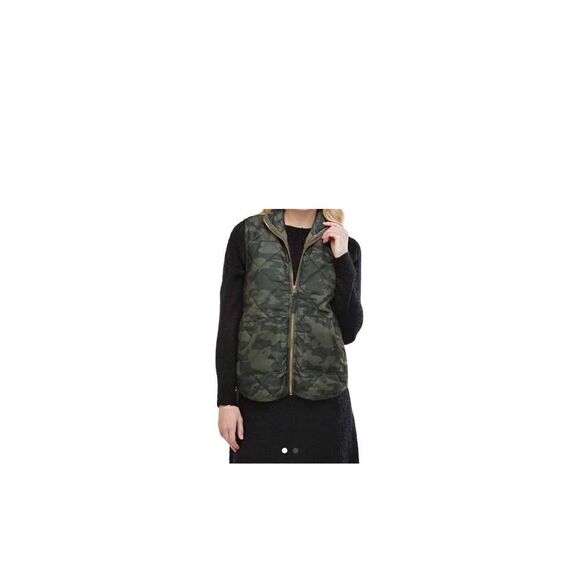 MudPie Brody camo zip up vest. So small. New in package. - Picture 1 of 3